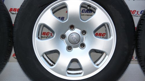 Set jante aliaj R15 ET39 7JX15H2 Audi A4 B6 8E cod: 8E0601025 model 2003