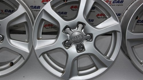 Set jante aliaj R16 7JX16H2 ET 46 Audi A4 B8 8K cod: 8K0601025M model 2010