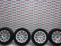 Set jante aliaj R16 Audi TT 8J 2006-2014 8J0601025F, 7JX16H2, ET47, cu anvelope iarna Dunlop 225/55/R16