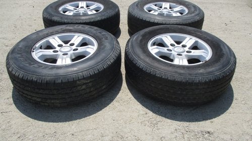 SET JANTE ALIAJ R16 ET45 + ANVELOPE MICHELIN 265/70R16 112S KIA SORENTO 1 FAB. 2002 – 2009 ⭐⭐⭐⭐⭐