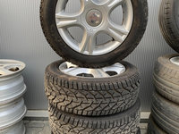 Set jante aliaj Seat Ibiza(cauciuc iarna) 195/55/R15