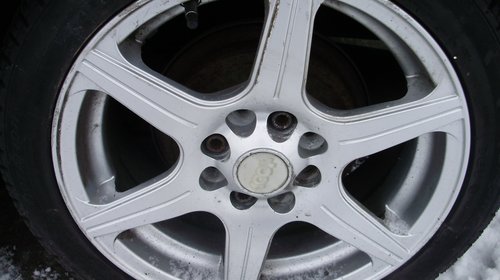 Set Jante Aluminiu Cu Anvelope Vw Polo Pe 15"