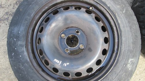 Set jante tabla 15 inch 4x100 Megane 2 2006 2007 2008