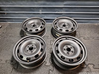 Set jante tabla 5X100 R15 6Jx15H2 , ET 38 OEM 1J0601027H Skoda Rapid Octavia Golf 4