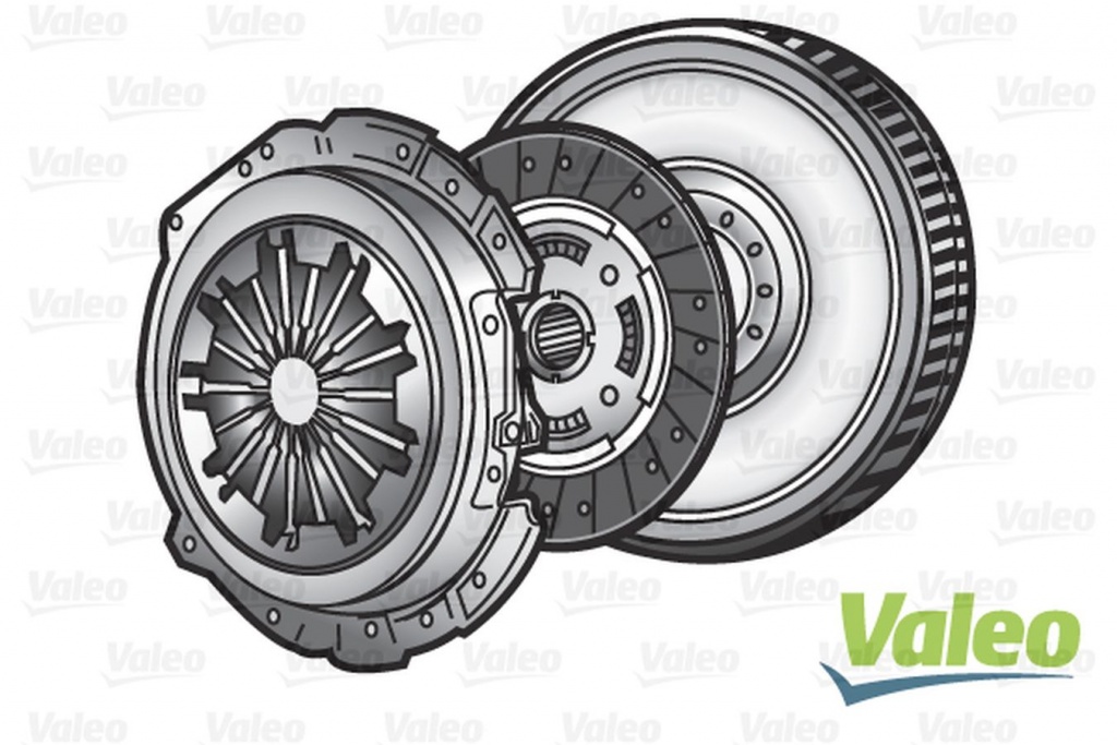 Set kit ambreiaj VW EOS 1F7 1F8 VALEO 835153