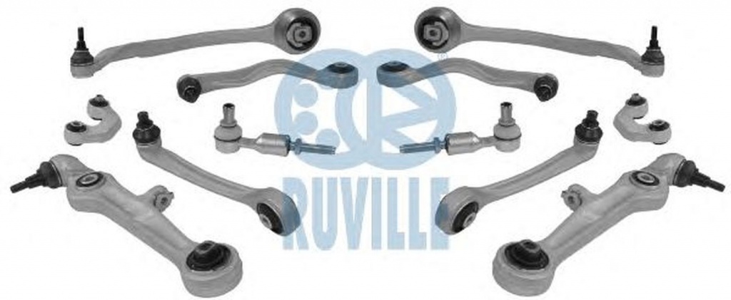 Set kit brate AUDI A4 Cabriolet 8H7 B6 8HE B7 RUVILLE 935720S