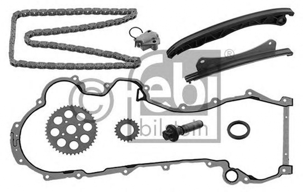 Set kit lant distributie FIAT DOBLO platou sasiu 263 FEBI 49622