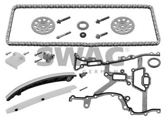 Set kit lant distributie OPEL CORSA C F08 F68 SWAG 99 13 3082
