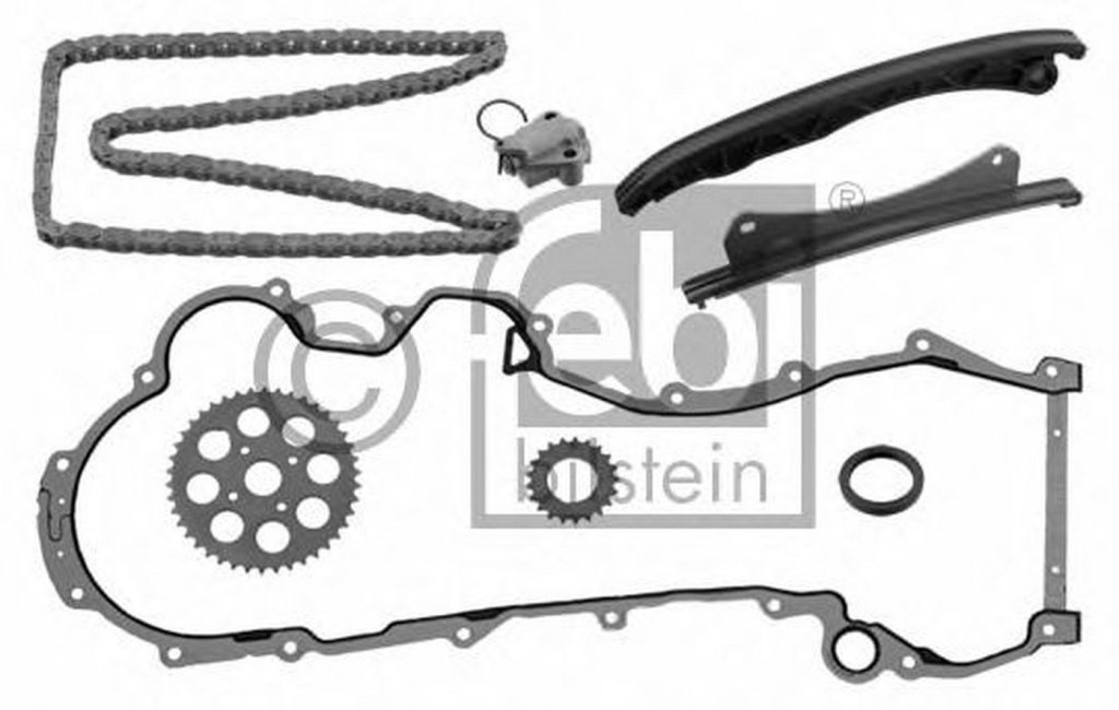 Set kit lant distributie OPEL CORSA C F08 F68 FEBI 31622