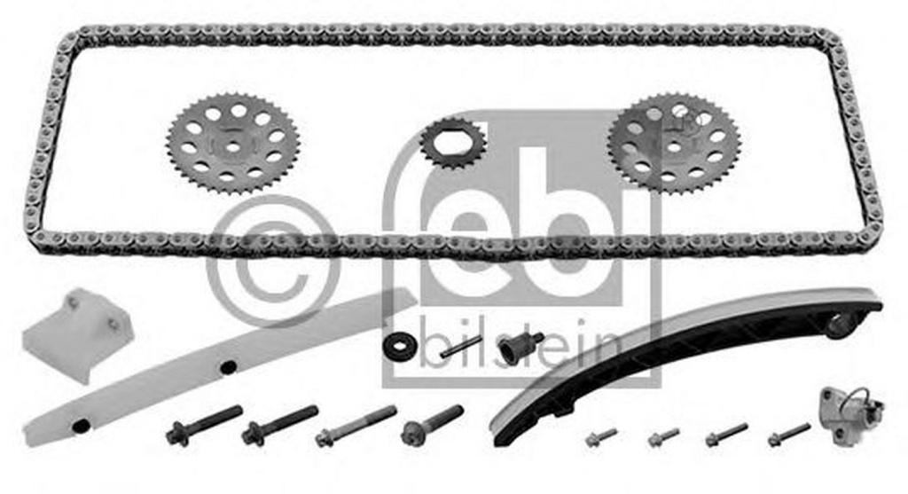 Set kit lant distributie OPEL CORSA C F08 F68 FEBI 33040