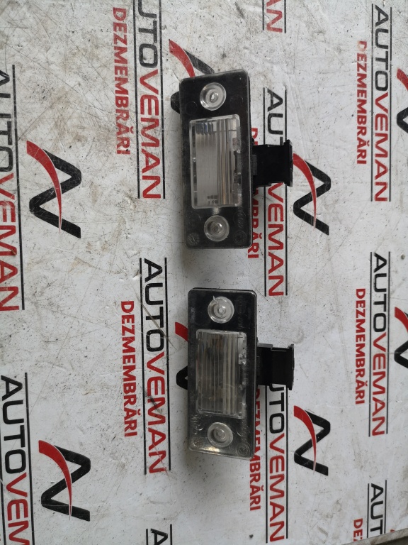Set lămpi număr înmatriculare skoda yeti 2011