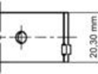 Set lagar biela (77268610 KS) CATERHAM,CHEVROLET,DAEWOO,HOLDEN,LADA,OPEL,VAUXHALL