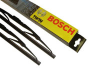 Set lamele stergator fata BOSCH (la cutie 2 buc) cadru NR. 866 TWIN 650/525mm Peugeot 607 (9D 9U) 3397001866