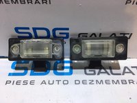 Set Lampa / Lampi Iluminare Numar Inmatriculare Skoda Fabia 1 2001 - 2007 Cod Piesa : 6Y0 943 021 / 6Y0943021