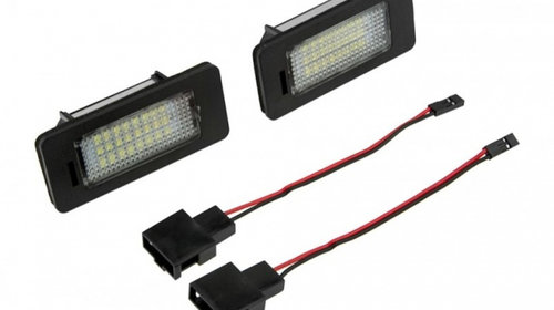 Set lampa numar LED CanBus Audi A1 2010-, A3 