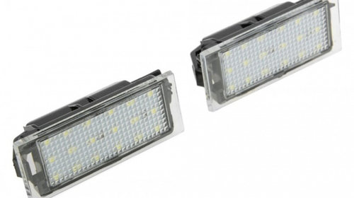 Set Lampa numar LED Canbus Renault Clio III 3