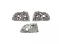 Set lampa semnalizare fata HONDA CIVIC Sedan (EG/EH9), 10.1991-10.1995, Taiwan, partea stanga+dreapta, transparent, argintiu, tuning,