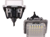 Set Lampi cu LED Numar Inmatriculare compatibil MERCEDES BENZ W204 W221 W212 W216