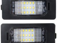 Set Lampi LED numar inmatriculare pentru BMW E90 E91 E60 E61 X5 X6 E39 , sunt noi