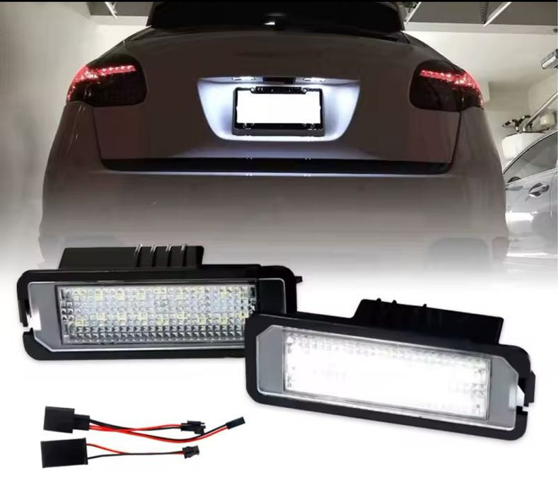 Set lampi LED numar Porsche Cayenne 958 2011-2020 