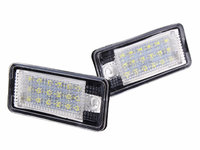 Set Lampi Numar Inmatriculare Led Audi A4 B6 2000-2004 LED SLS A