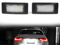 Set Lampi Numar Inmatriculare Led Audi A6 C7 2011→ A102-7305