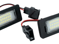 Set Lampi Numar Inmatriculare Led Audi A6 C7 2011→ BTLL-112