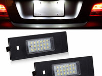 Set Lampi Numar Inmatriculare Led Bmw Seria 1 E87 2007-2013 B105-047