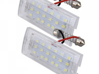 Set Lampi Numar Inmatriculare Led Bmw X3 E83 2003-2006 B102-7116