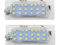 Set Lampi Numar Inmatriculare Led Bmw X3 E83 2003-2006 B102-7116