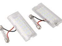 Set Lampi Numar Inmatriculare Led Bmw X3 E83 2003-2006 B102-7116