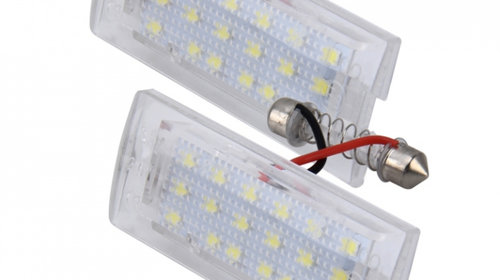 Set Lampi Numar Inmatriculare Led Bmw X5 E53 1999-2006 B102-7116