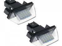 Set Lampi Numar Inmatriculare Led Citroen Xsara Picasso 2004-2011 PC102-7601