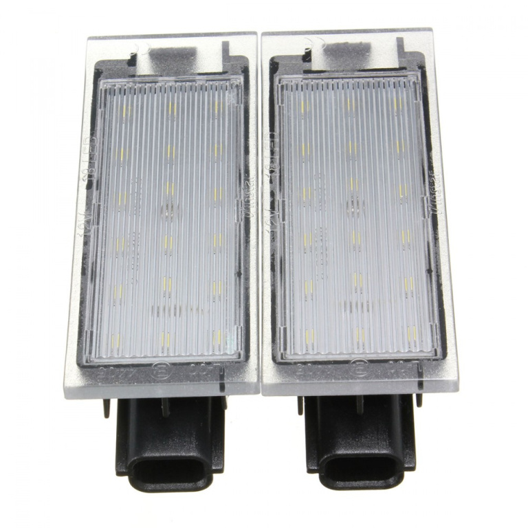 Set Lampi Numar Inmatriculare Led Dacia 