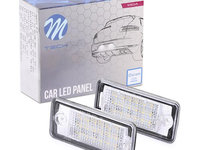 Set Lampi Numar Inmatriculare Led M-Tech Audi A3 8P1 2003-2013 CLP012