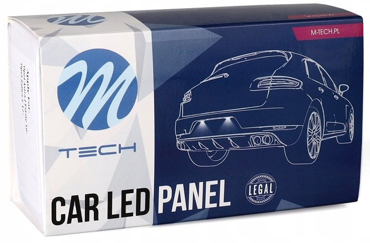 Set Lampi Numar Inmatriculare Led M-Tech
