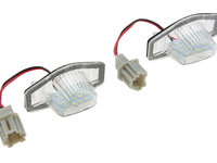 Set Lampi Numar Inmatriculare Led Nty Honda Civic 9 2012→ ELP-HD-000