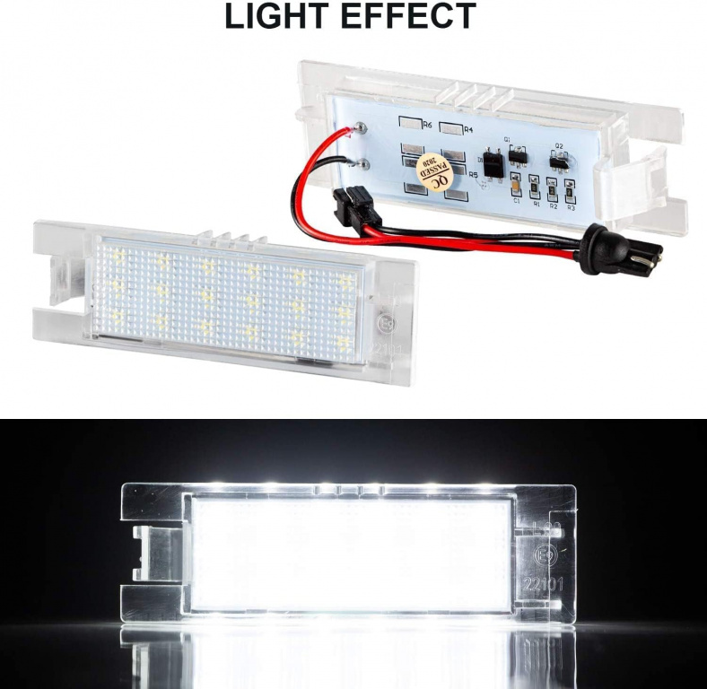Set Lampi Numar Inmatriculare Led Opel V
