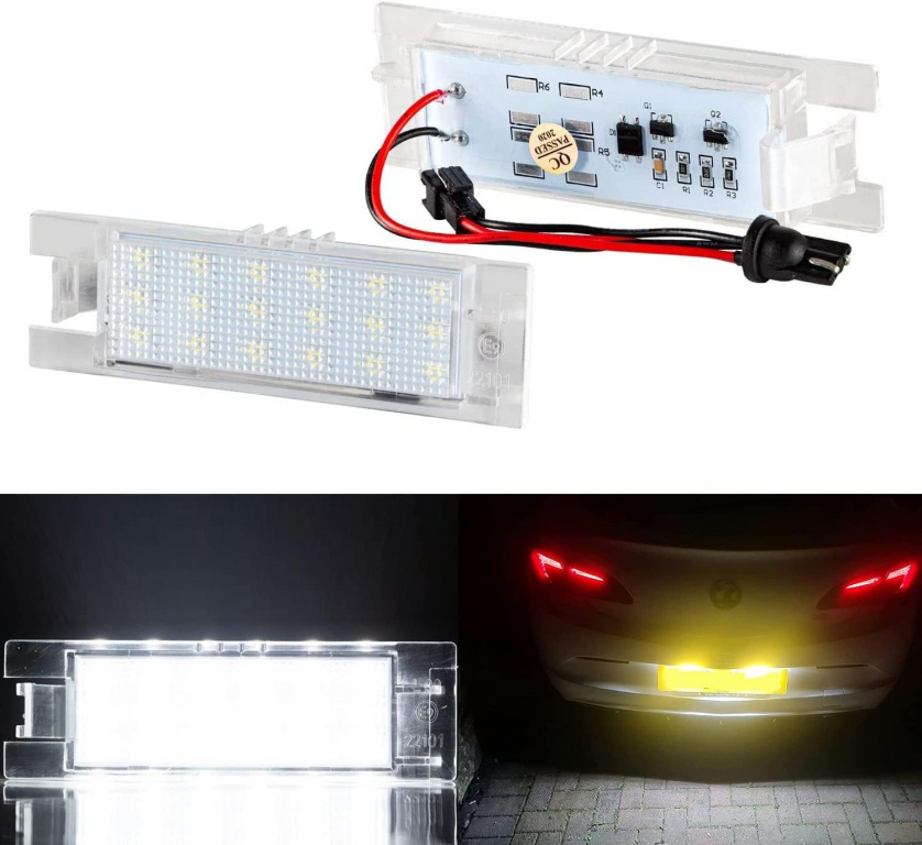 Set Lampi Numar Inmatriculare Led Opel Zafira B 2005-2011 O101-71001