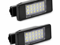 Set Lampi Numar Inmatriculare Led Peugeot 106 1997-2004 3 Usi / 5 Usi Facelift PC101-7603