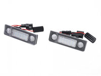 Set Lampi Numar Inmatriculare Led Skoda Roomster 5J 2006-2010 SK101-71401