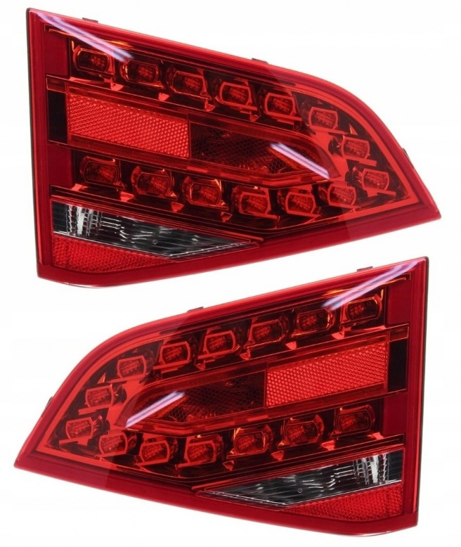Set Lampi Stop Spate Dreapta + Stanga Interioare Am Audi A4 B8 2007-2012 Sedan Led 8K5945094B + 8K5945093B