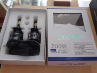 Set LED H7 360 grade 40W 8000LM 6000K