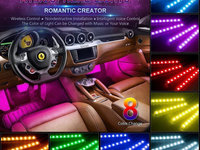 Set Lumini Ambientale Rgb Interior RGB-15 SMD