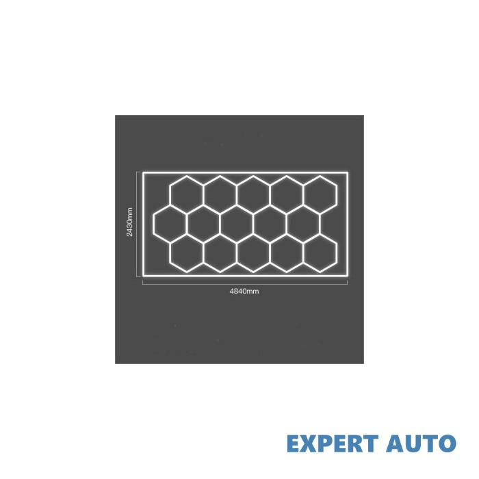 Set lumini led hexagonale cod: hex2 #7