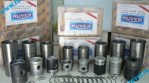 SET MOTOR IFA 6 CILINDRI, RUVER MARCA INREGIS