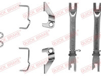 Set pentru reglare ulterioar?, frn? tambur puntea spate (10253004 QBK) CHEVROLET,DAEWOO,OPEL,VAUXHALL