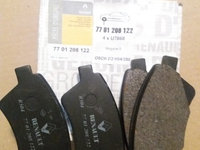 Set plăcute frâna fata RENAULT Scenic 2 2003+ Kangoo 2 2001+ Megane 2 . 7701208122. Nou si original Renault.