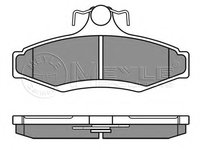 Set placute de frana 025 232 3714 MEYLE pentru Daewoo Nubira Daewoo Leganza Daewoo Korando Daewoo Musso Chevrolet Nubira Chevrolet Optra