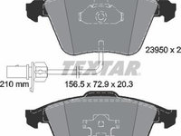 Set placute de frana AUDI A4 Avant 8ED B7 TEXTAR 2395001